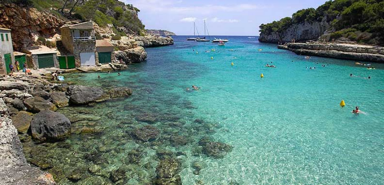 Cala Llombards, en Mallorca.