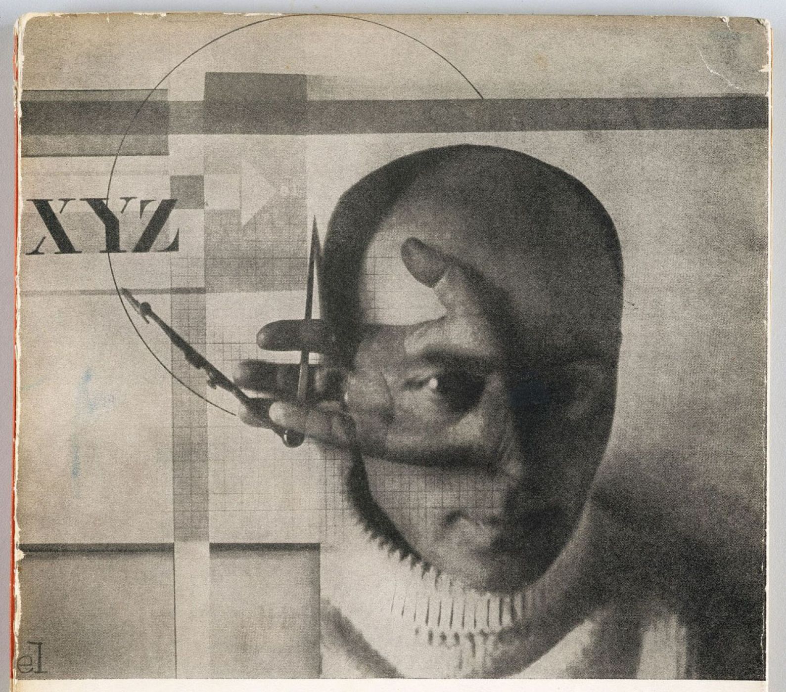El Lissitzky. "El constructor" -Autorretrato- (1924)