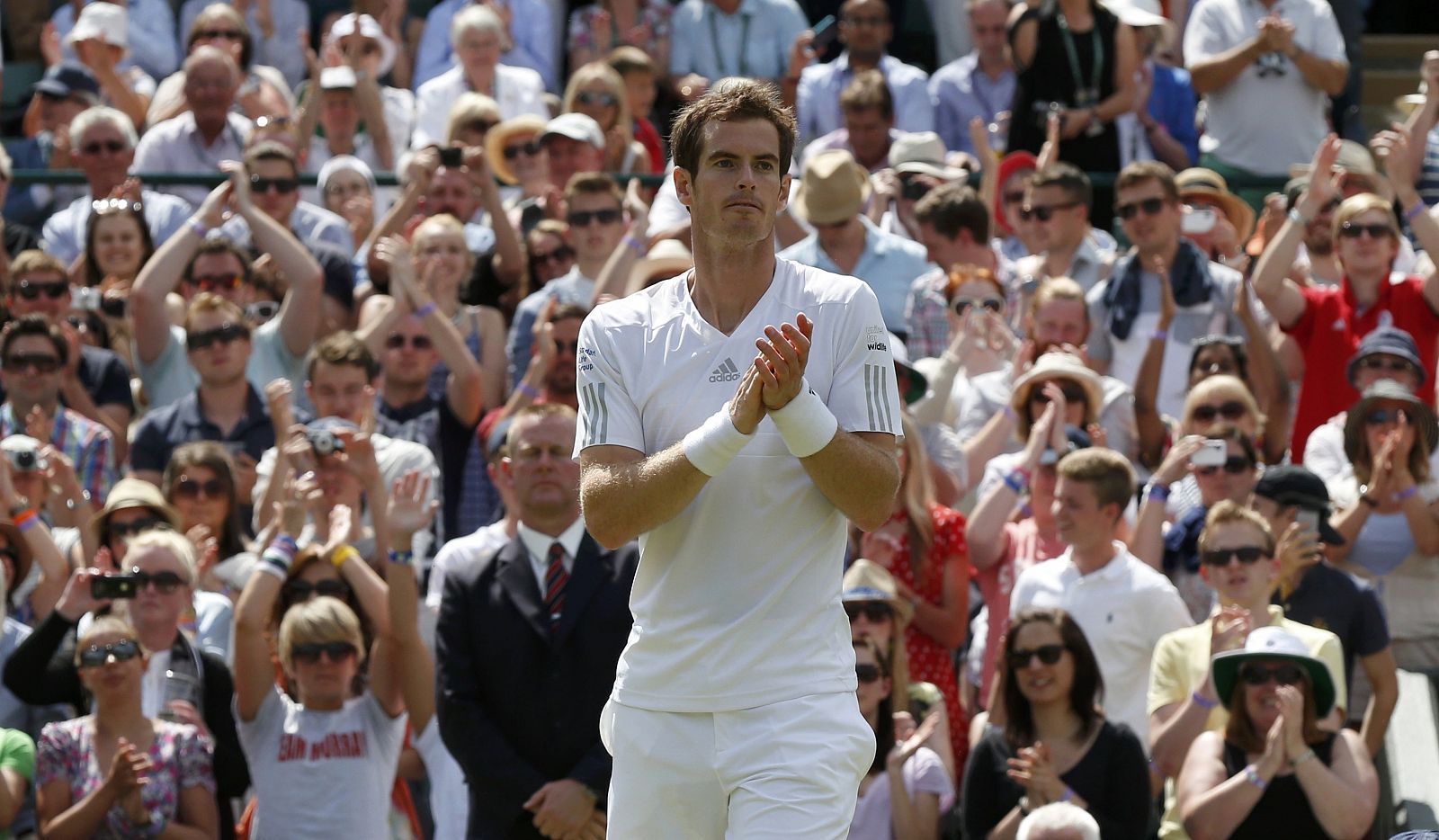 Andy Murray, en Wimbledon