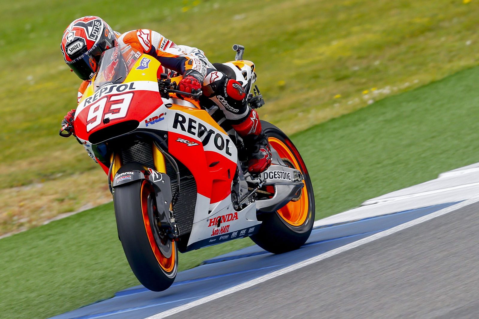 El español Marc Márquez ha realizado una gran carrera en Assen.