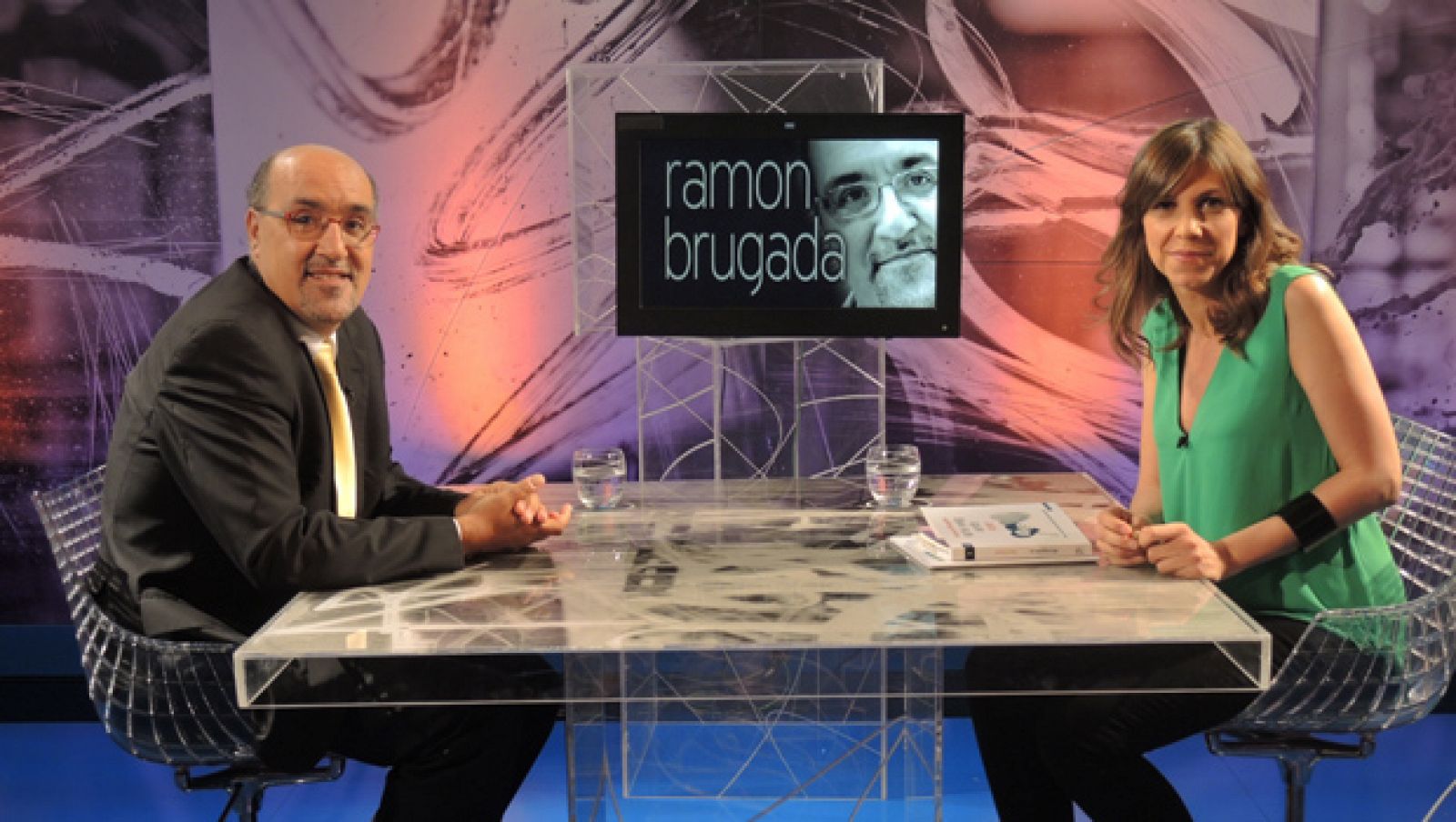 El cardiòleg Ramon Brugada amb Cristina Puig
