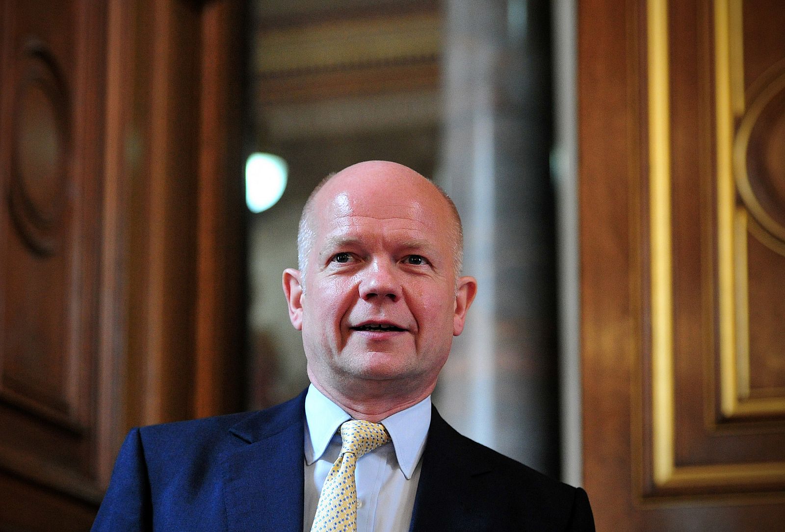 El ministro de Asuntos Exteriores de Reino Unido, William Hague, en una imagen de archivo.