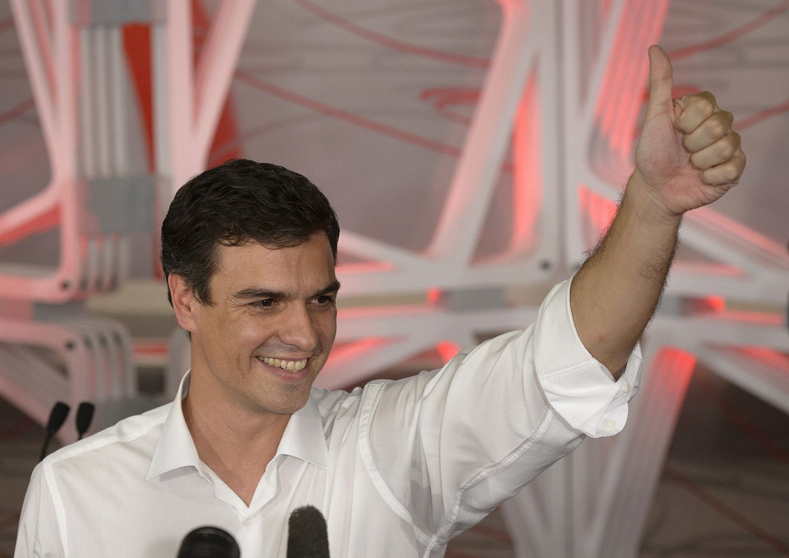 Pedro Sánchez, el recién elegido líder del PSOE