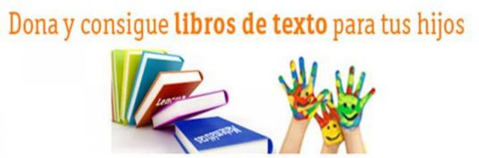 donar y prestar libros de texto