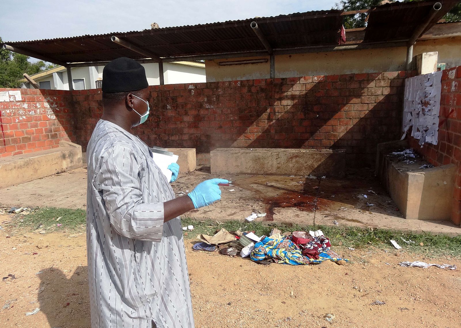 Uno de los atentados suicidas de esta semana en Nigeria