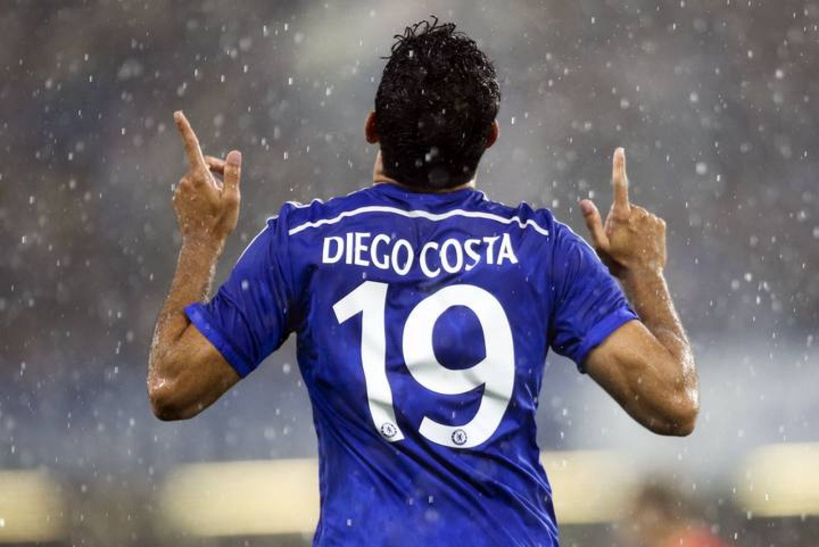 Imagen del nuevo delantero del Chelsea y ex del Atlético de Madrid: Diego Costa.