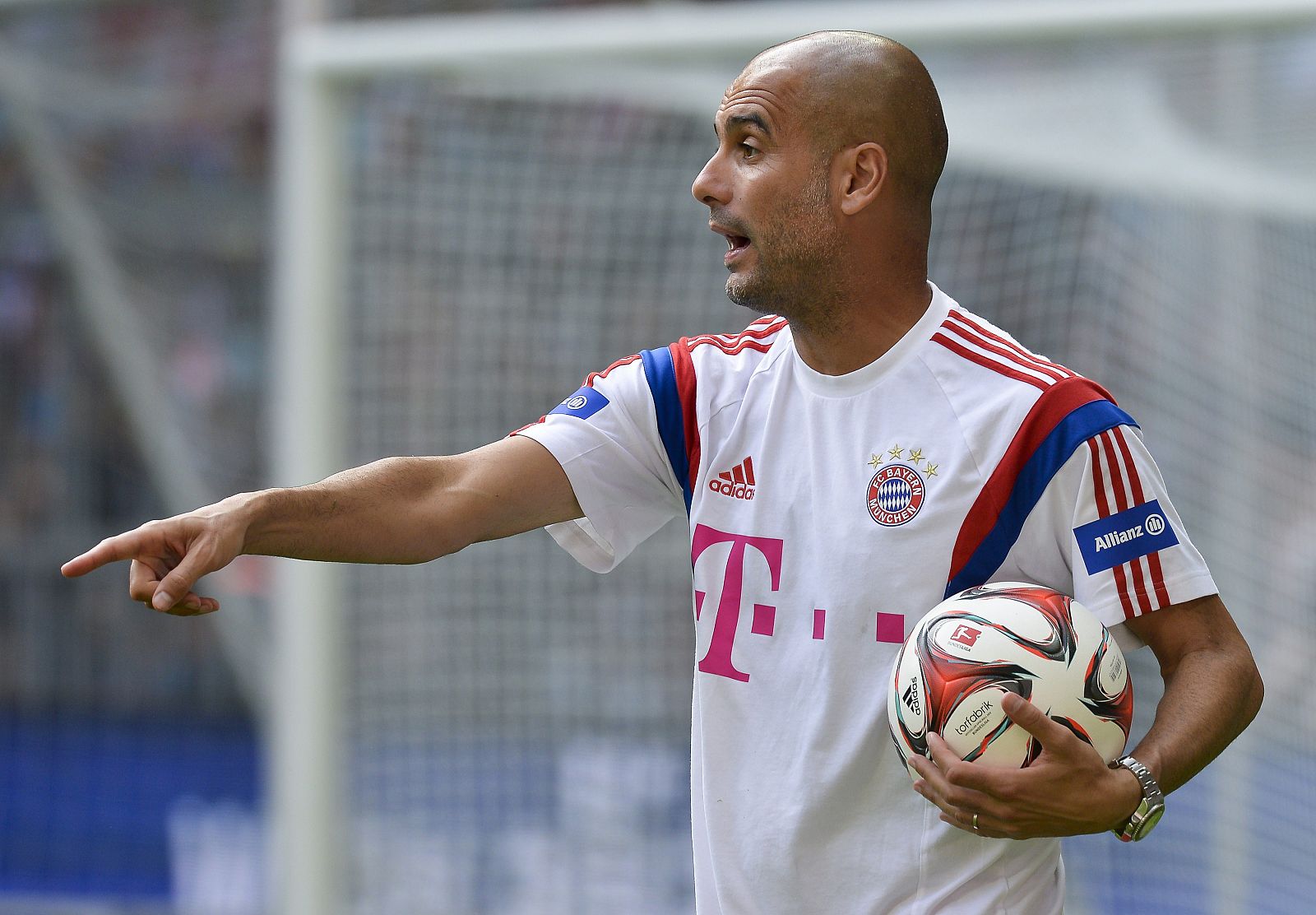 El entrenador catalán del Bayern, Pep Guardiola.