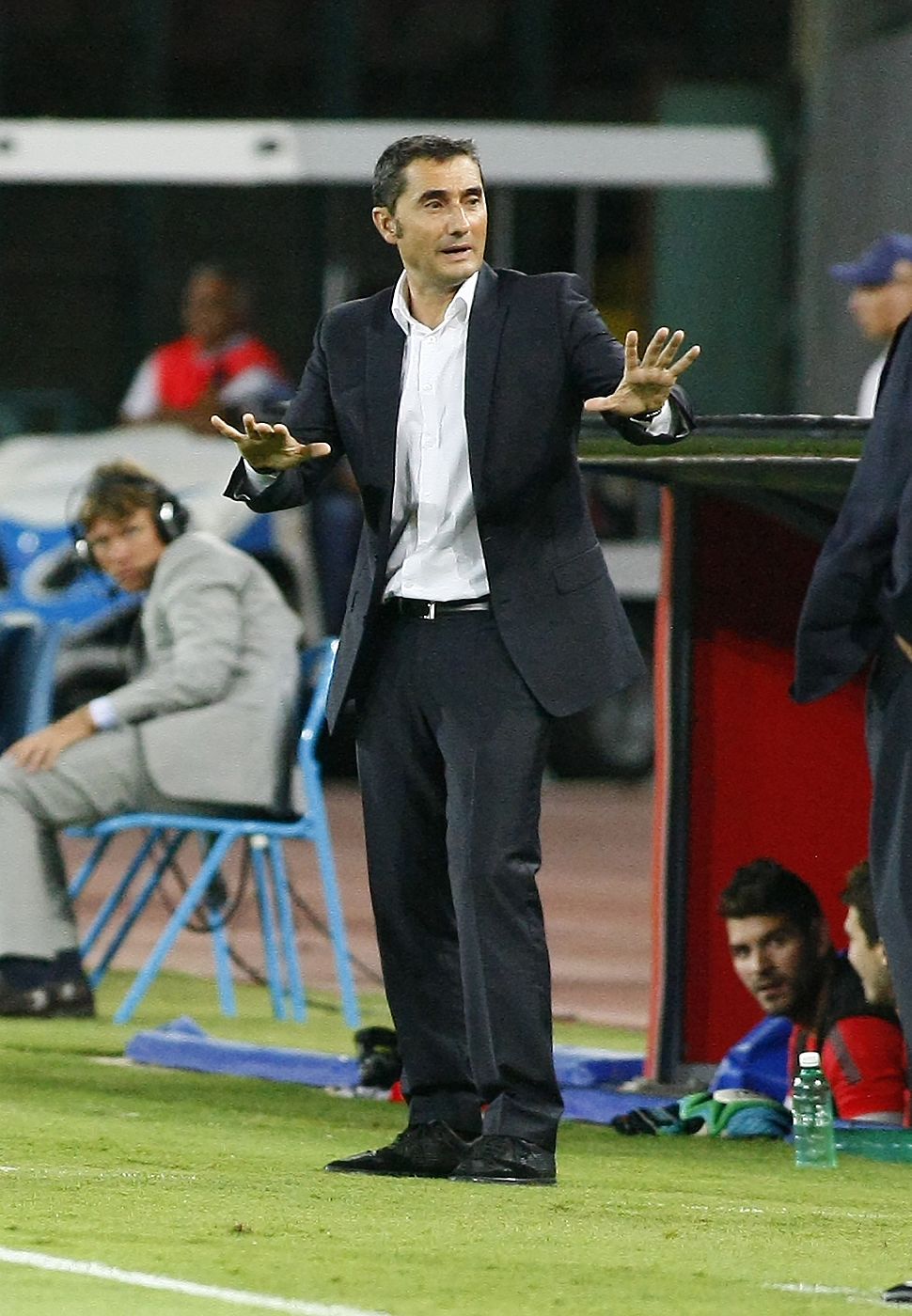 El entrenador del Athletic, Ernesto Valverde