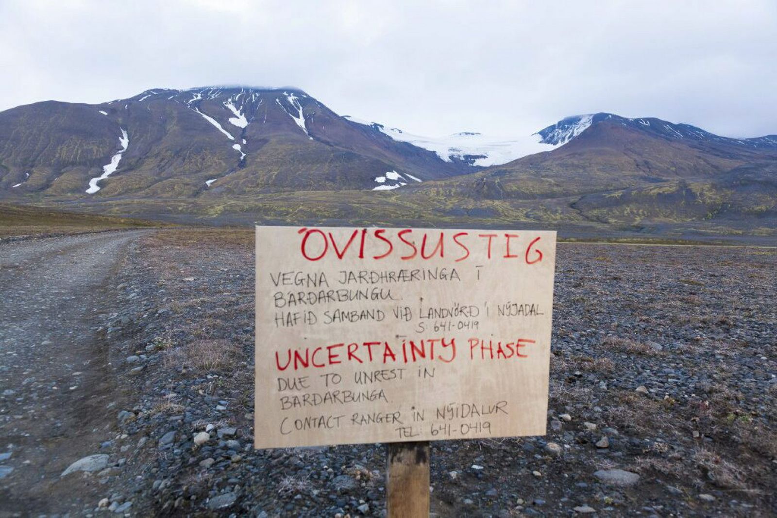 El sábado cortaron el acceso de varios caminos hacia el glaciar Vattnajokull y la región fue evacuada.