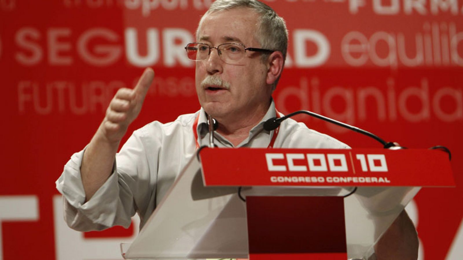 El secretario general de CCOO, Ignacio Fernández Toxo, en una imagen de archivo.