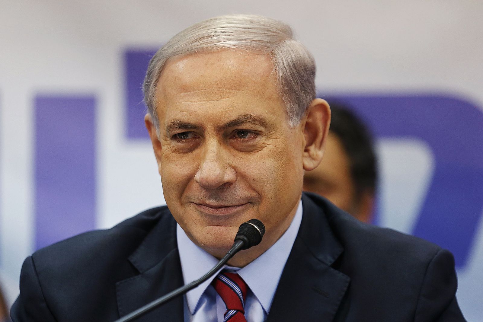 El primer ministro israelí, Benjamin Netanyahu, este domingo.