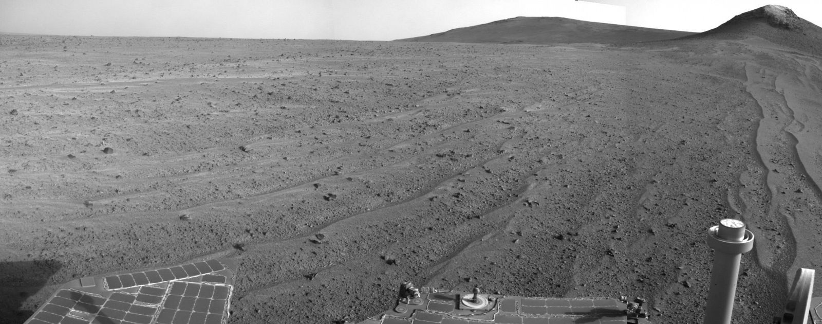 Imagen de Marte captada por el rover Opportunity de la Nasa