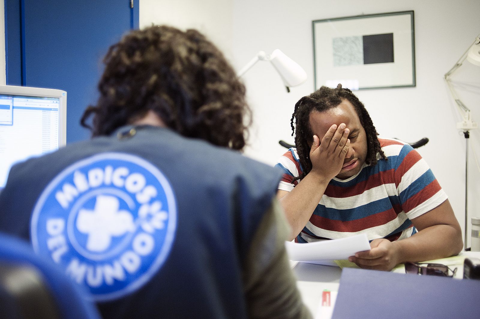 Thiago, un brasileño sin tarjeta sanitaria, atendido por Médicos del Mundo de Baleares