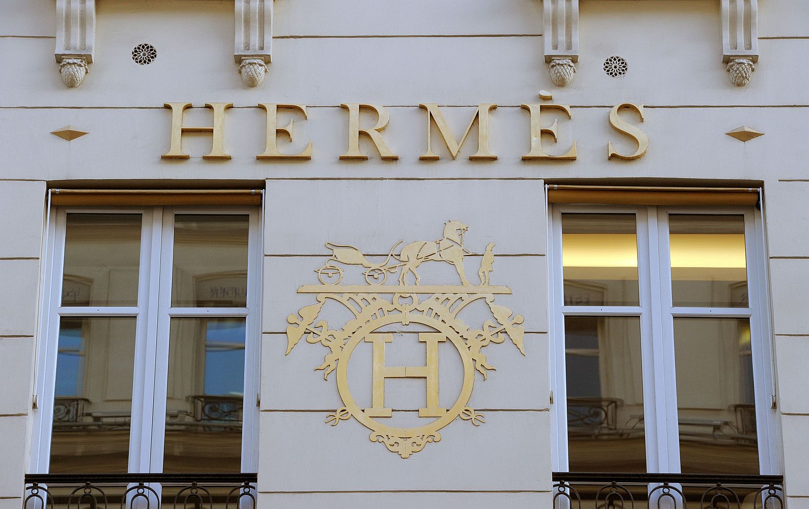 Una tienda de Hermès en París