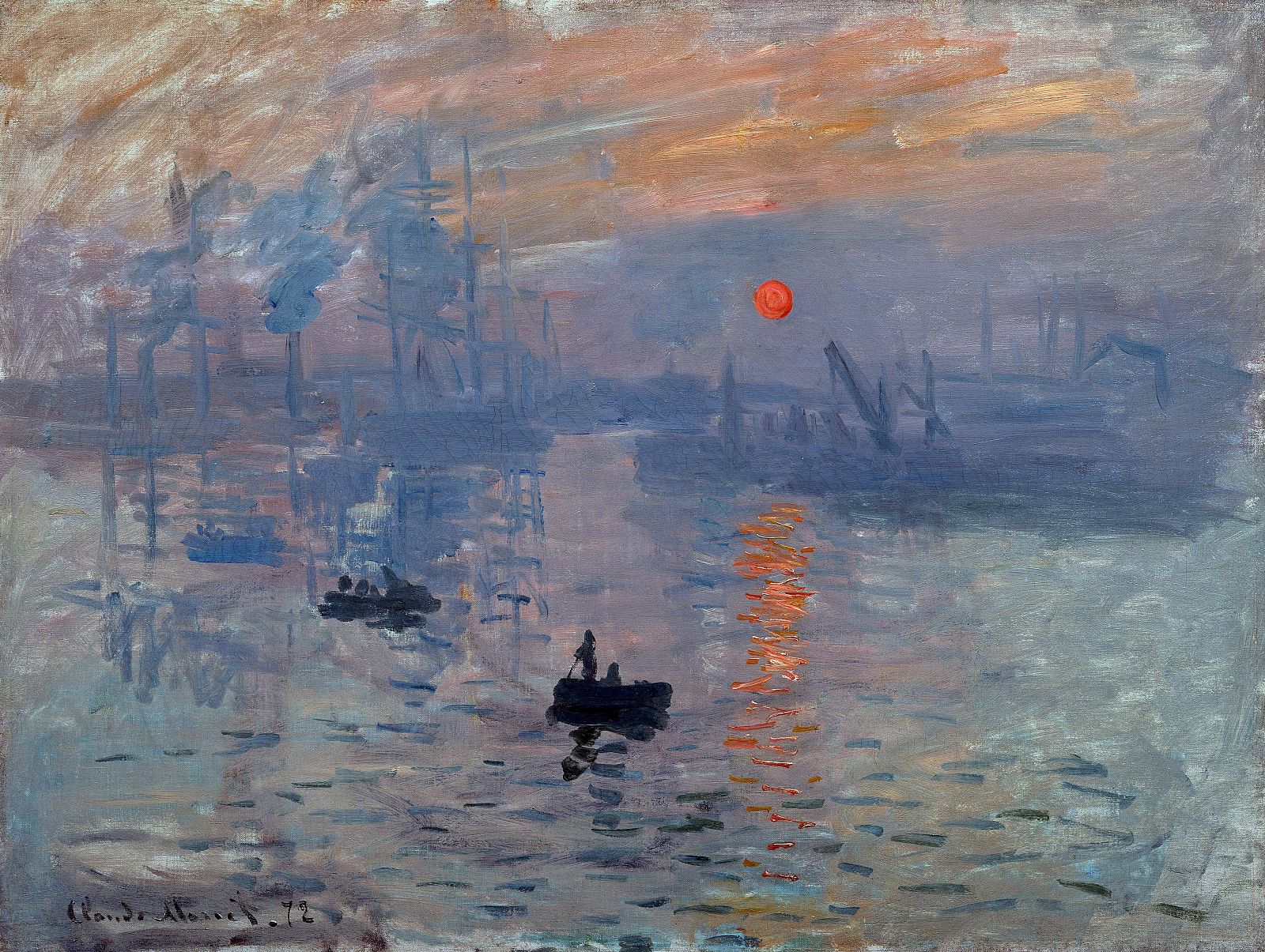Claude Monet, "Impression, soleil levant" (1872)