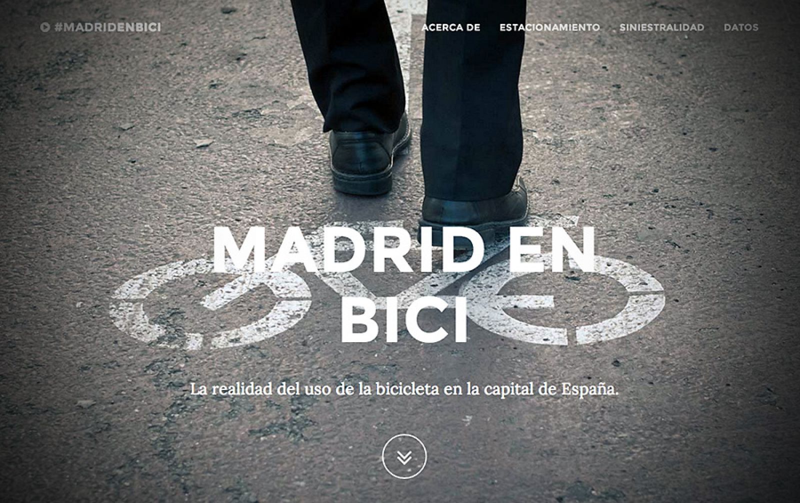 Portada del proyecto 'Madrid en Bici'