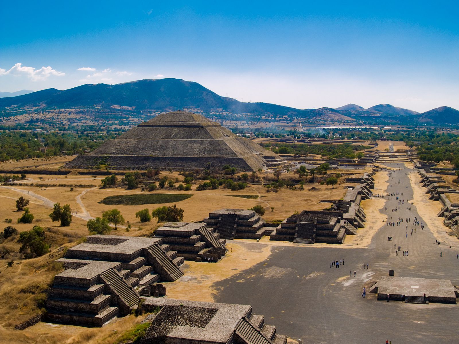 La ciudad prehispánica de Teotihuacán