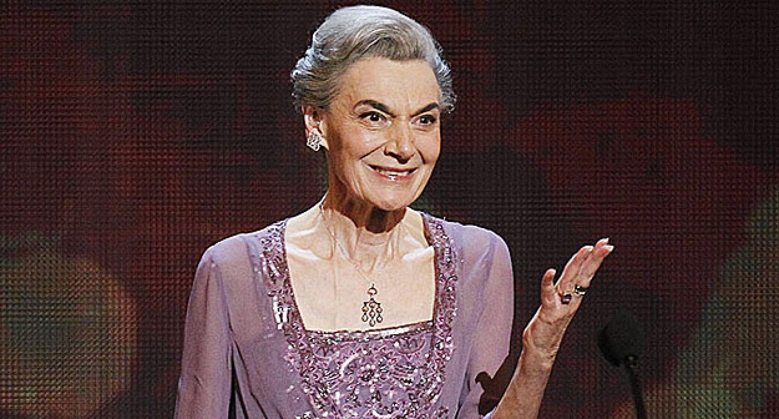 La actriz Marian Selders en el homenaje que recibió en el año 2010 en la ceremonia de los Premios Tony en Nueva York.