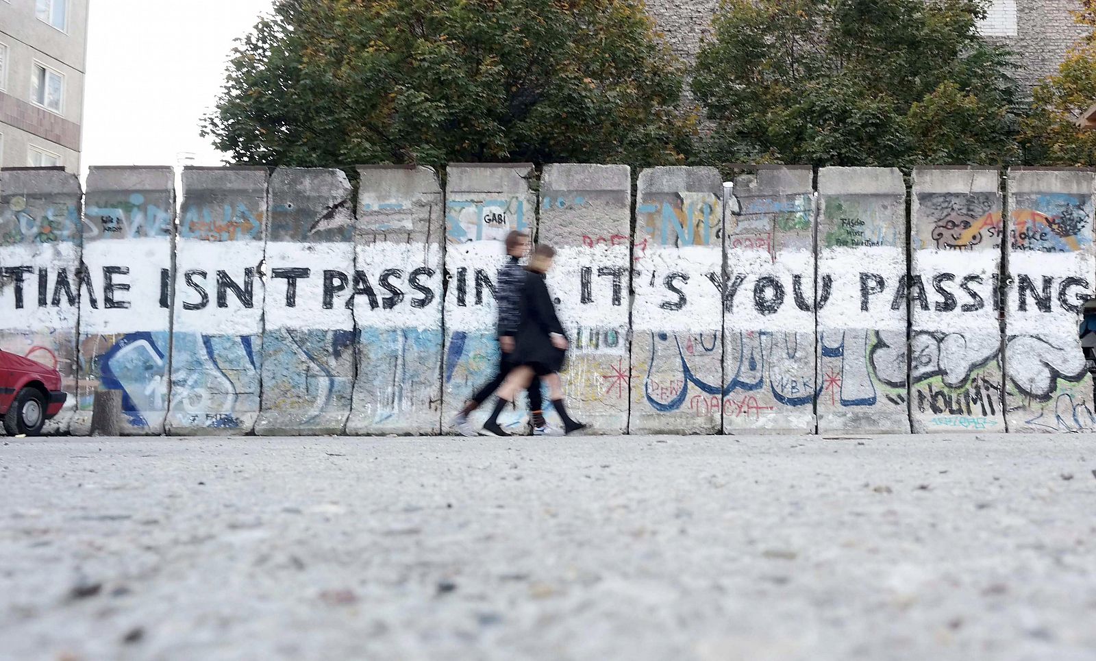 Fragmento del muro de Berlín