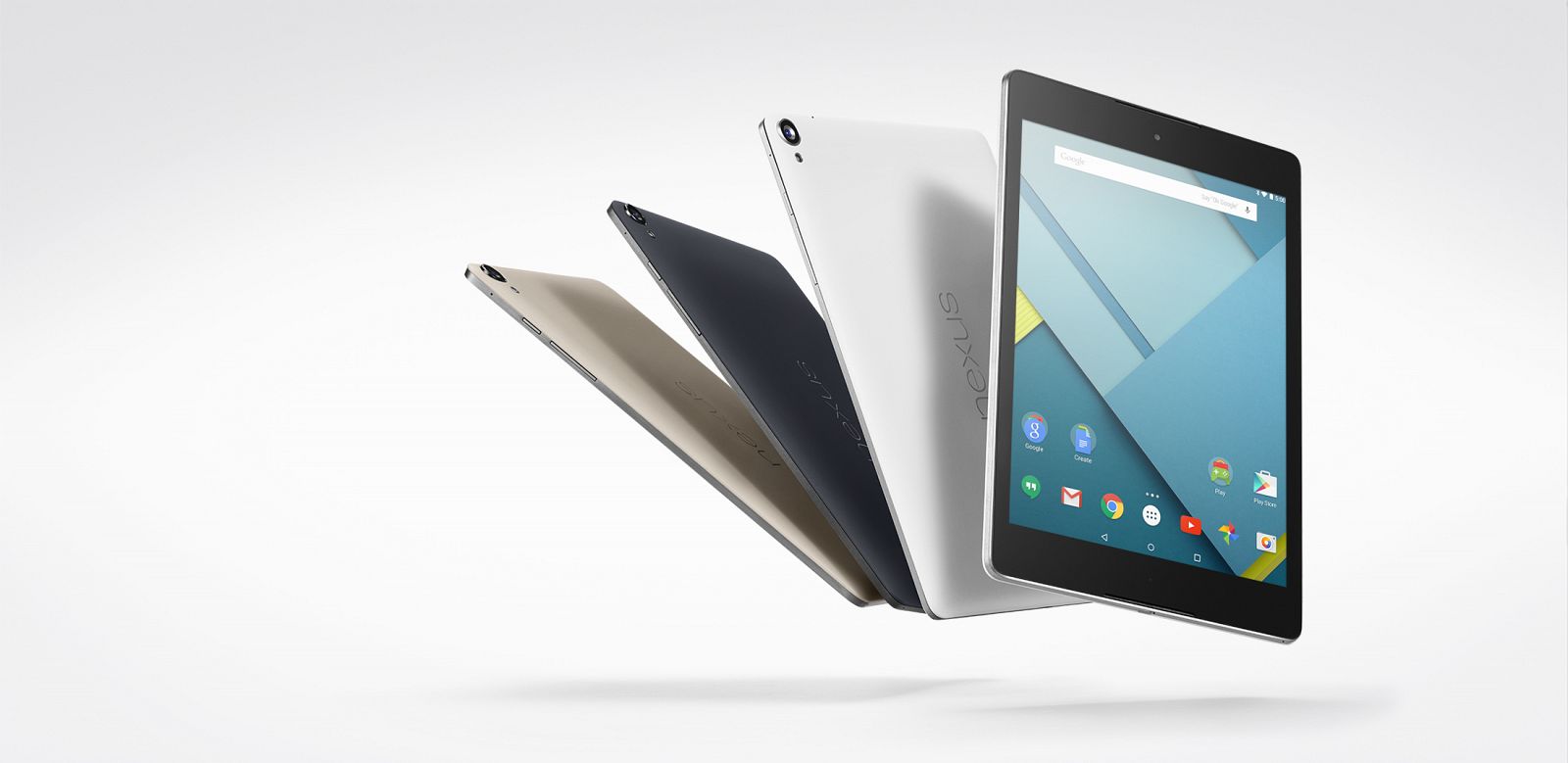 Imagen de la tableta Nexus 9 de Google que fabricará HTC.