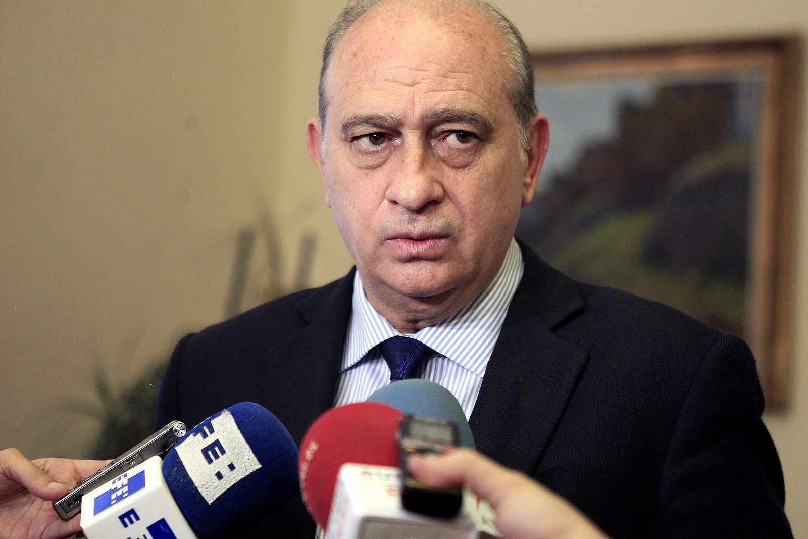 El ministro del Interior, Jorge Fernández Díaz.