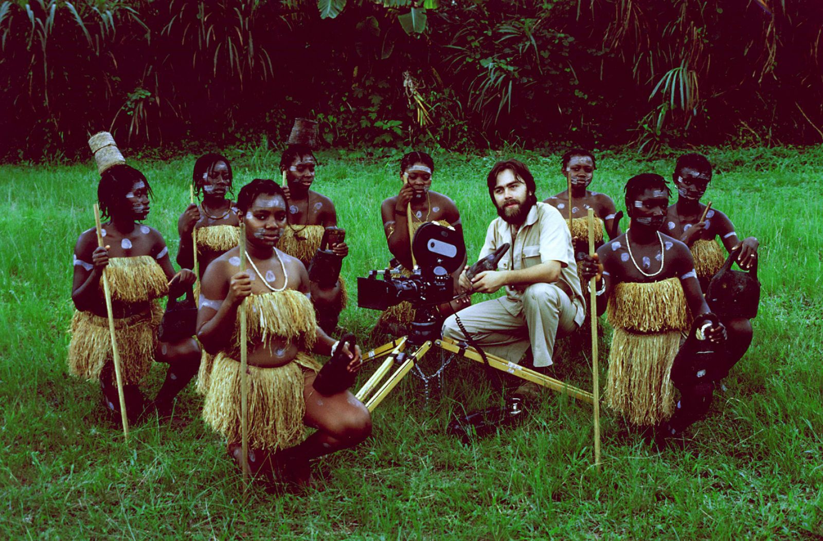 Manuel Ovalle en Guinea en 1979