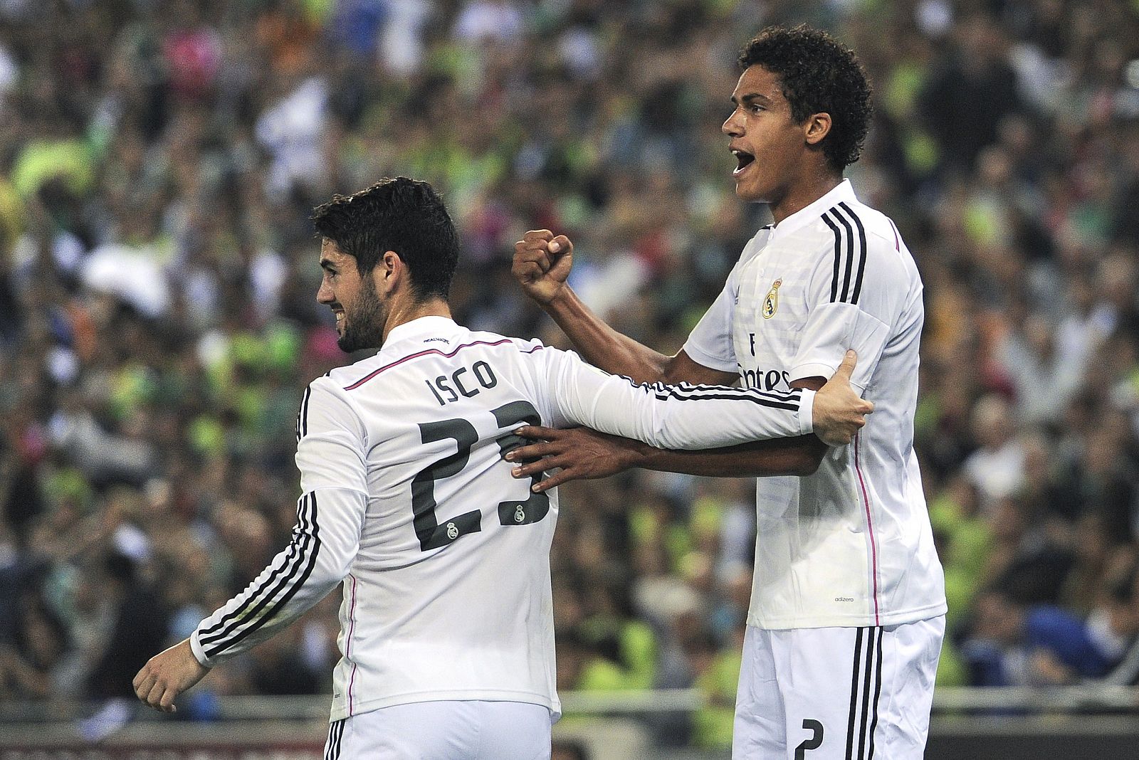 Isco y Varane fueron los grandes protagonistas de la noche.