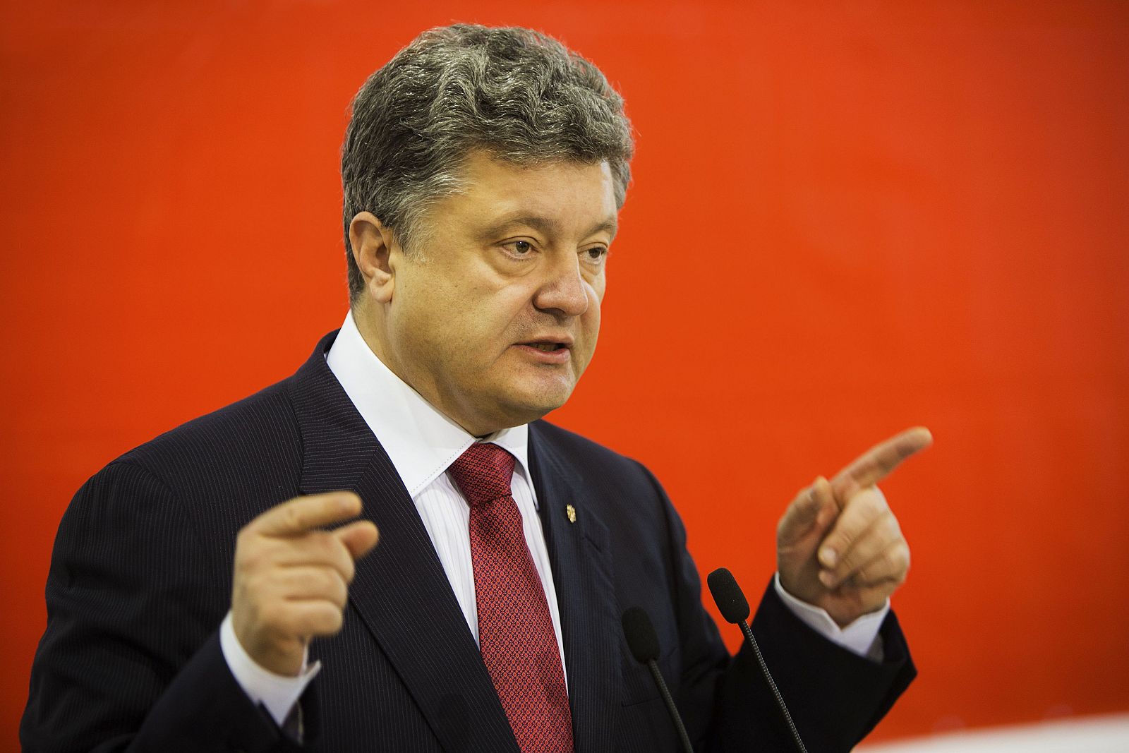 El presidente de Ucrania, Petró Poroshenko