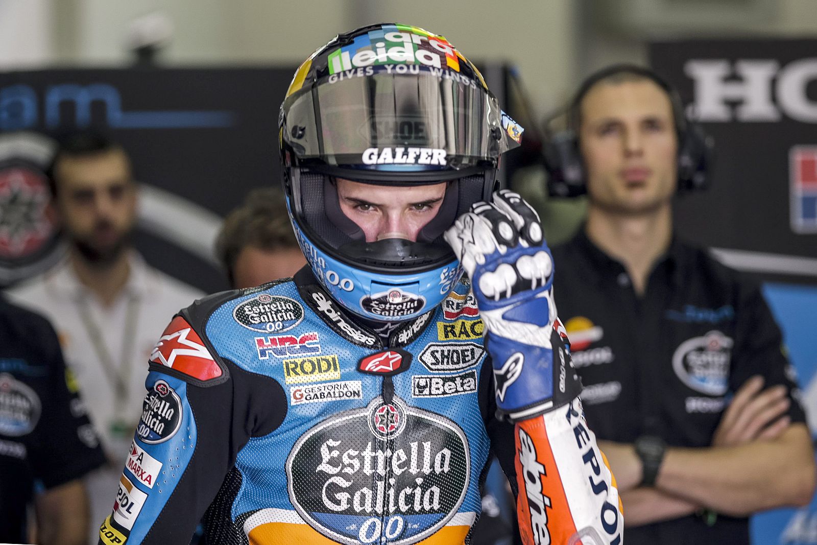 El piloto de Moto3, Alex Marquez.