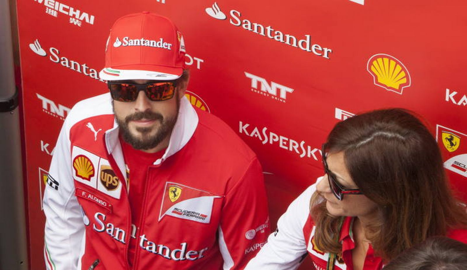 El piloto español Fernando Alonso, en Brasil