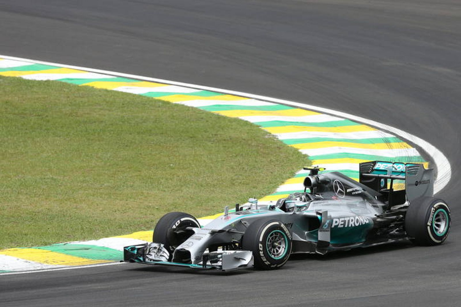 El piloto alemán Nico Rosberg, de la escudería Mercedes