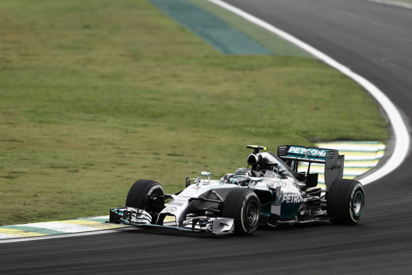 El piloto alemán de la escudería Mercedes, Nico Rosberg