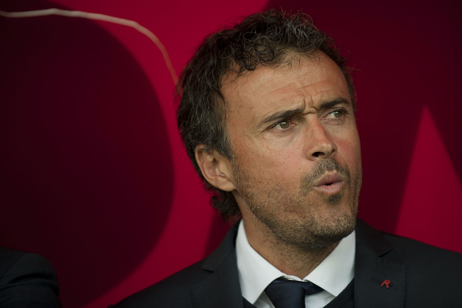 Luis Enrique, entrenador del Barcelona.