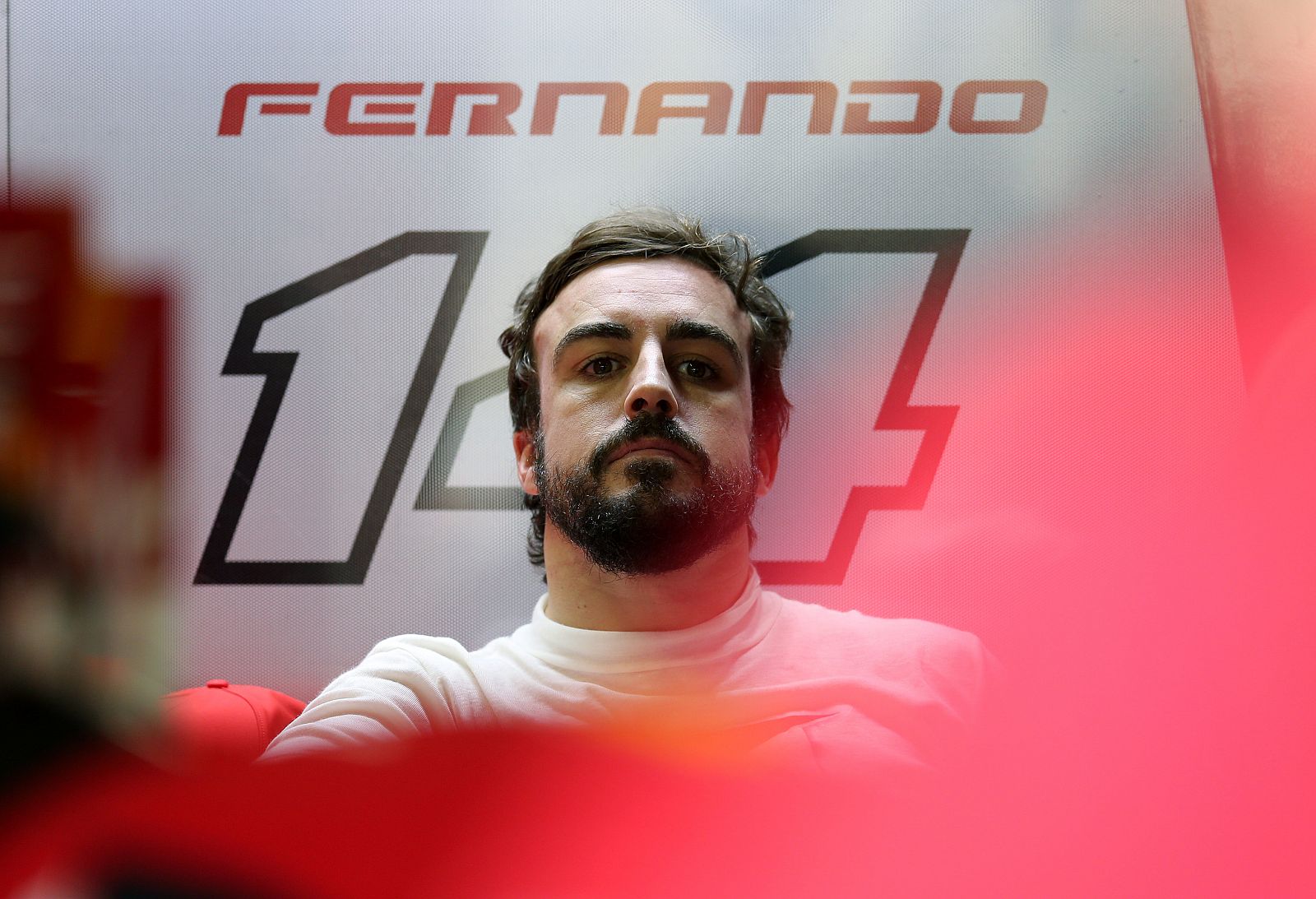 El piloto español de la escudería Ferrari Fernando Alonso.