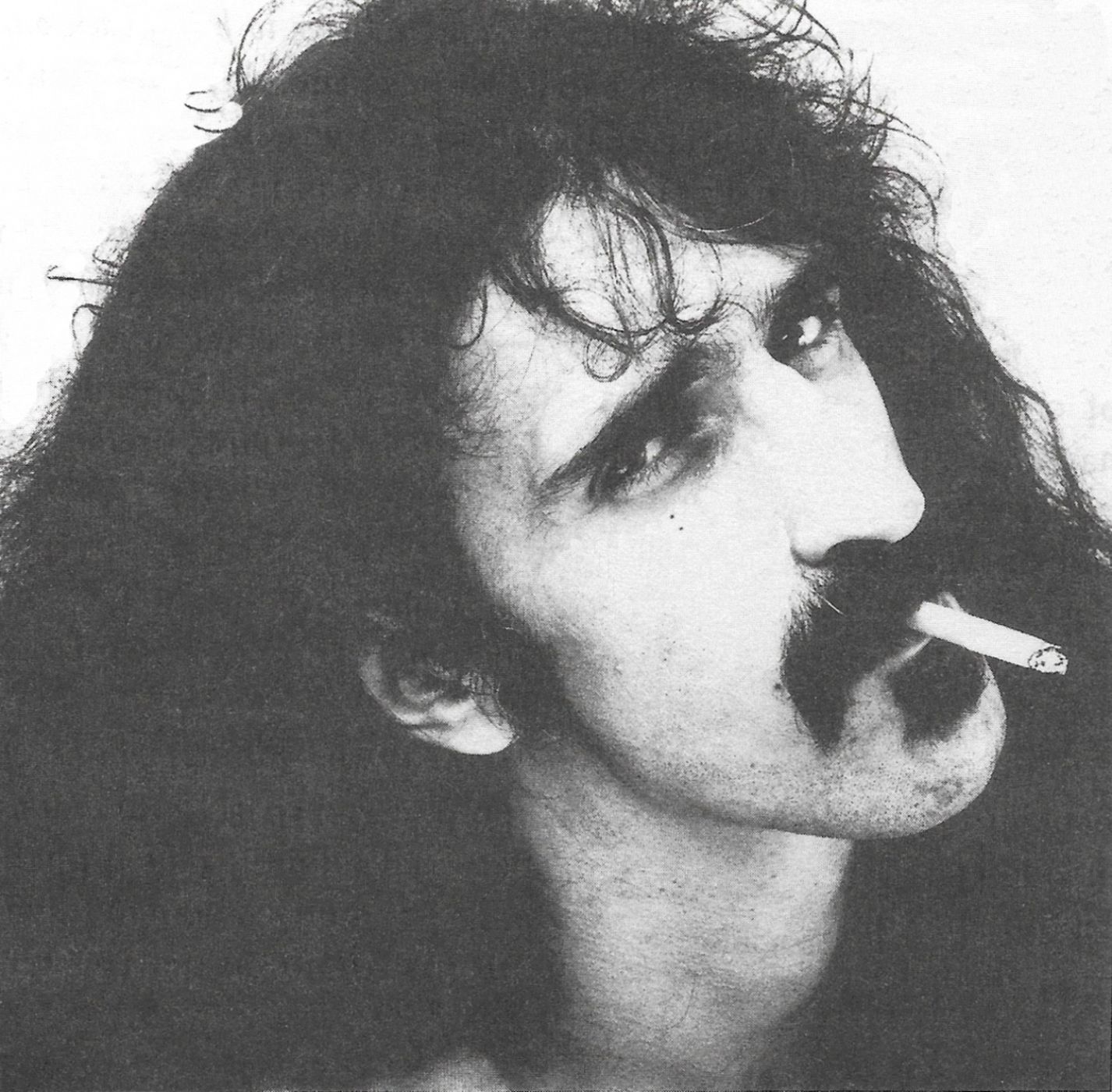 Imagen de Frank Zappa incluida en sus "Memorias"