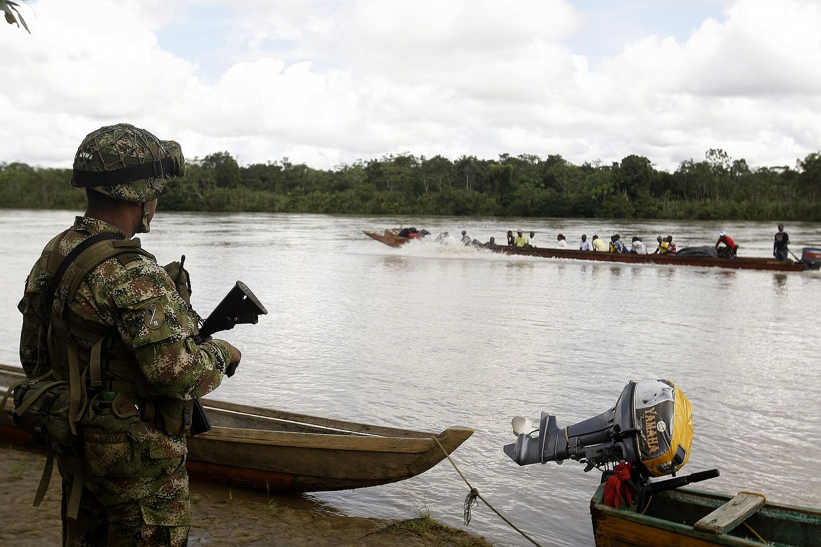 CORREGIMIENTO DE LAS MERCEDES EN CHOCÓ ESTA MILITARIZADO.