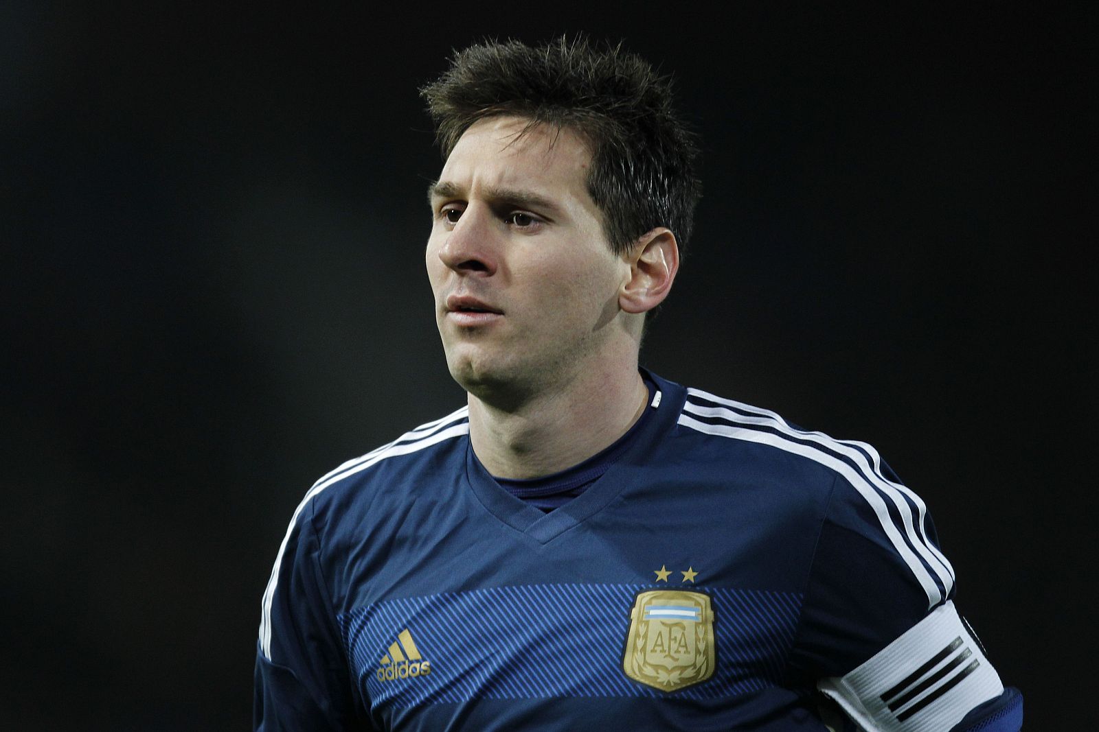 Leo Messi, con la selección argentina.