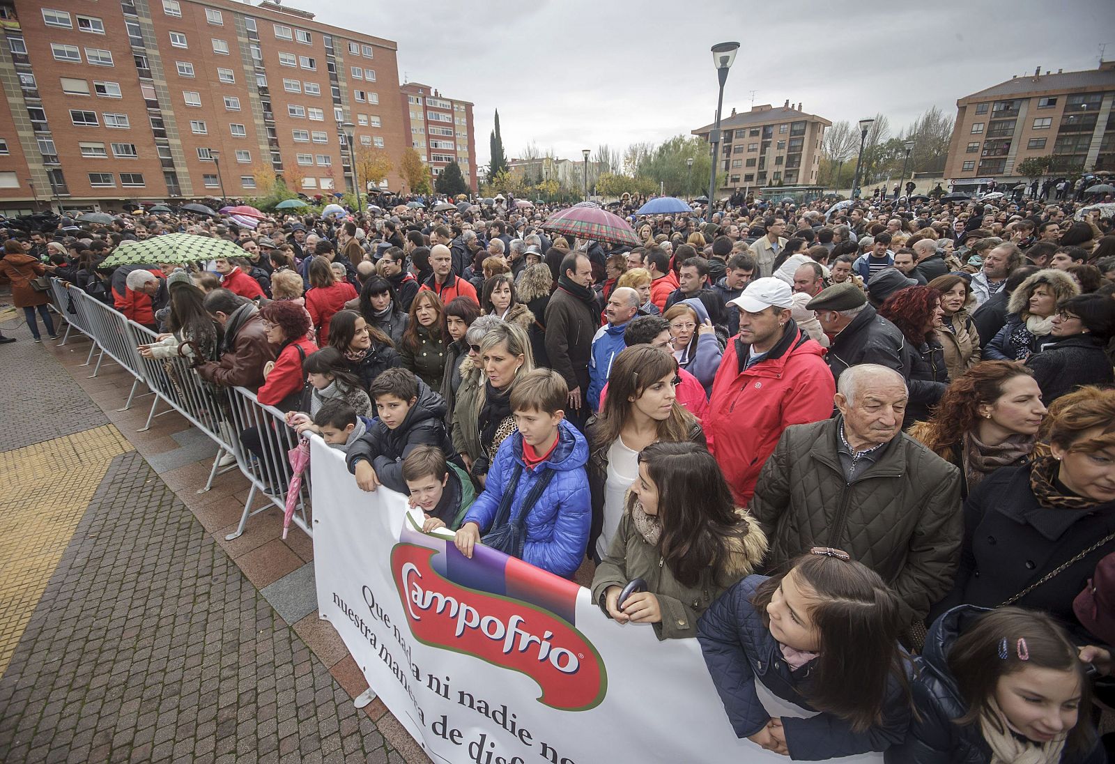 Concentración en Burgos en apoyo a los trabajadores de Campofrío