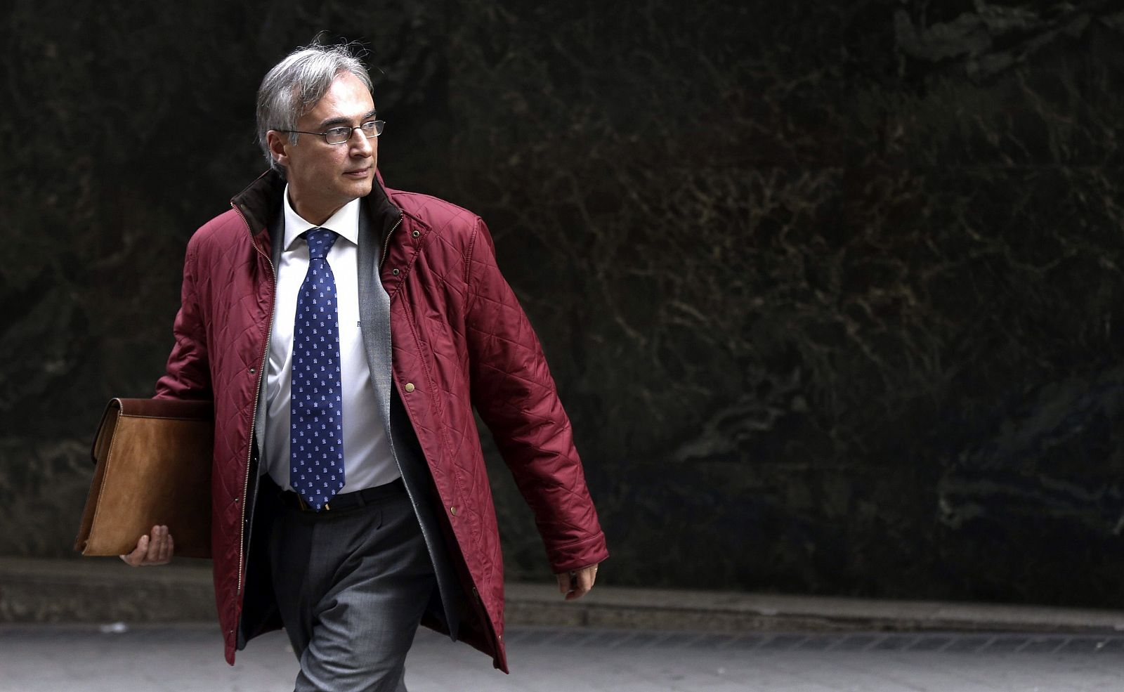 El exalcalde de Toledo José Manuel Molina a su salida de la Audiencia Nacional