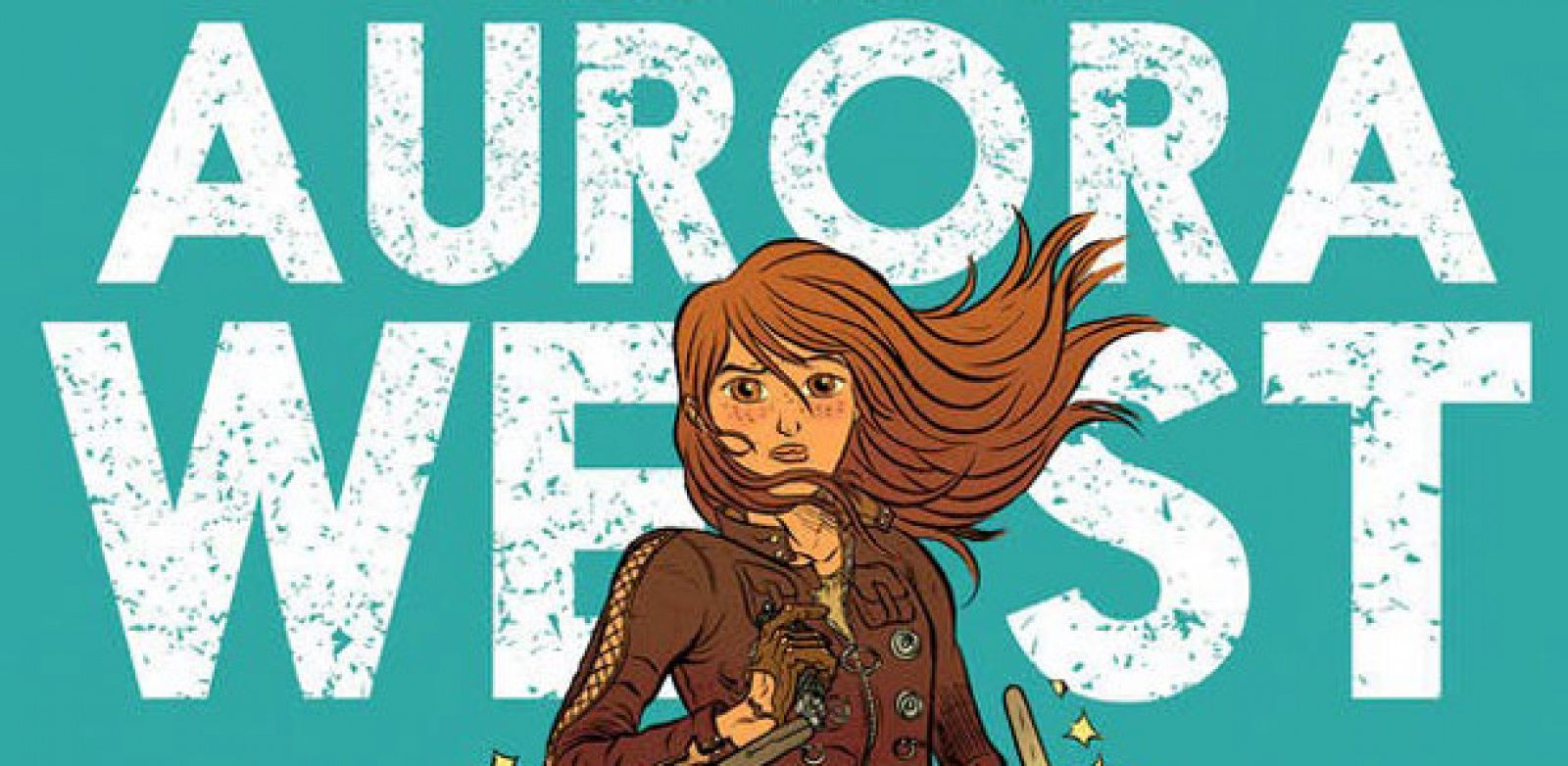 Fragmento de la portada de 'El momento de Aurora West'