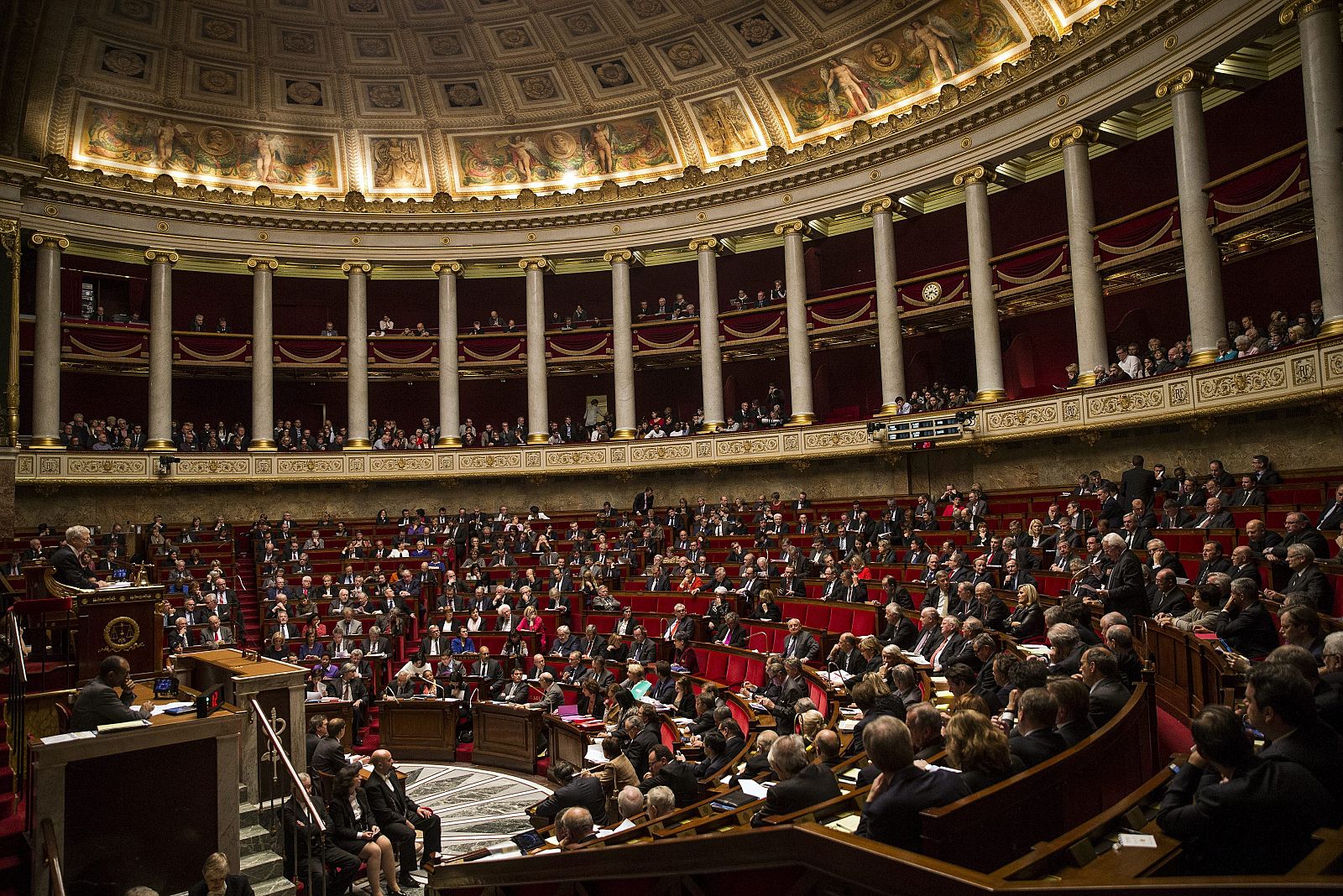 La Asamblea Nacional vota una resolución de la mayoría socialista que pide al Gobierno el reconocimiento de Palestina como Estado.