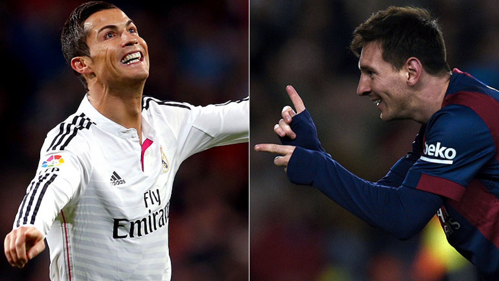 Cristiano y Messi, los insaciables líderes goleadores de la Liga.