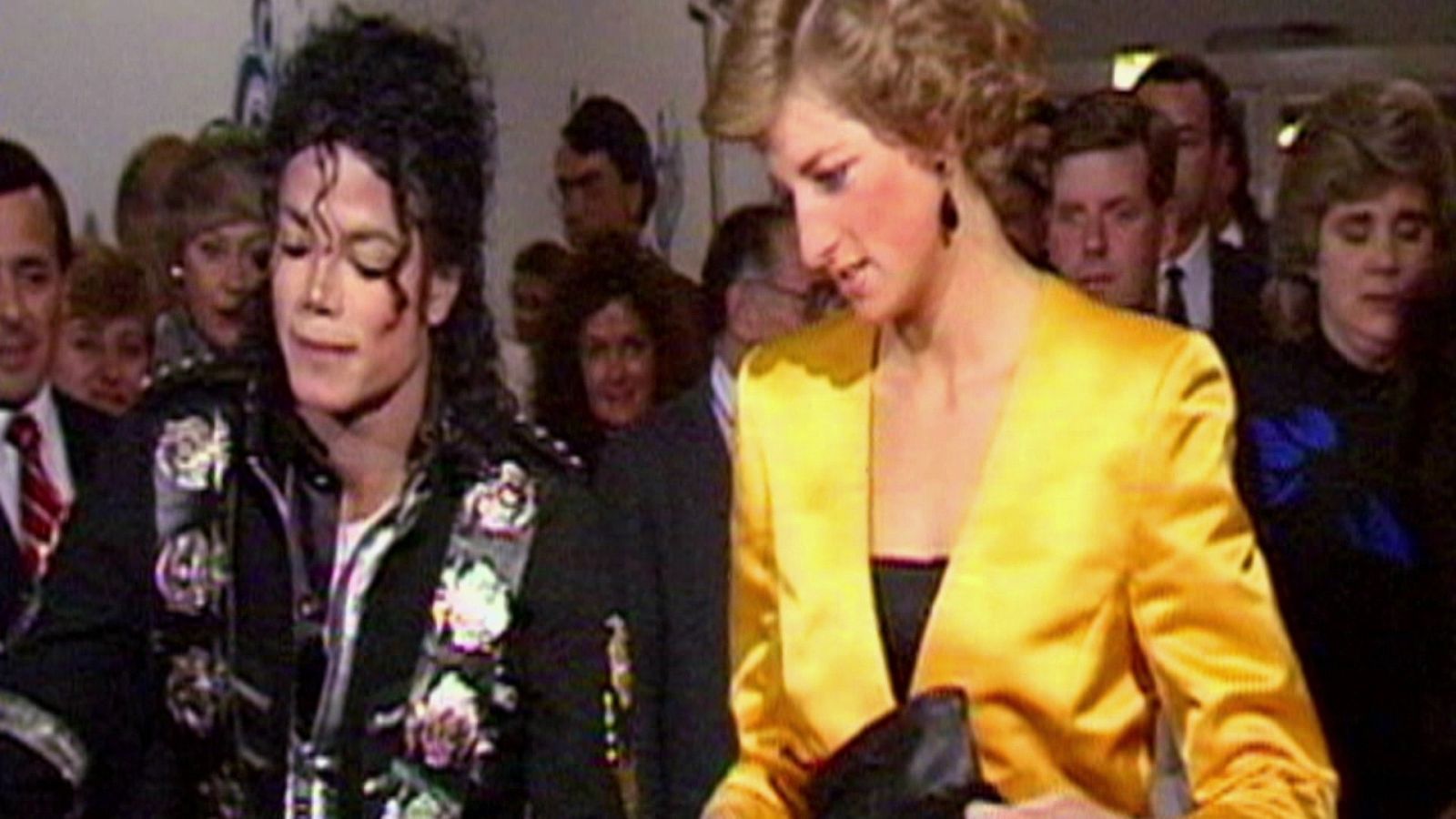Michael Jackson y la princesa Diana