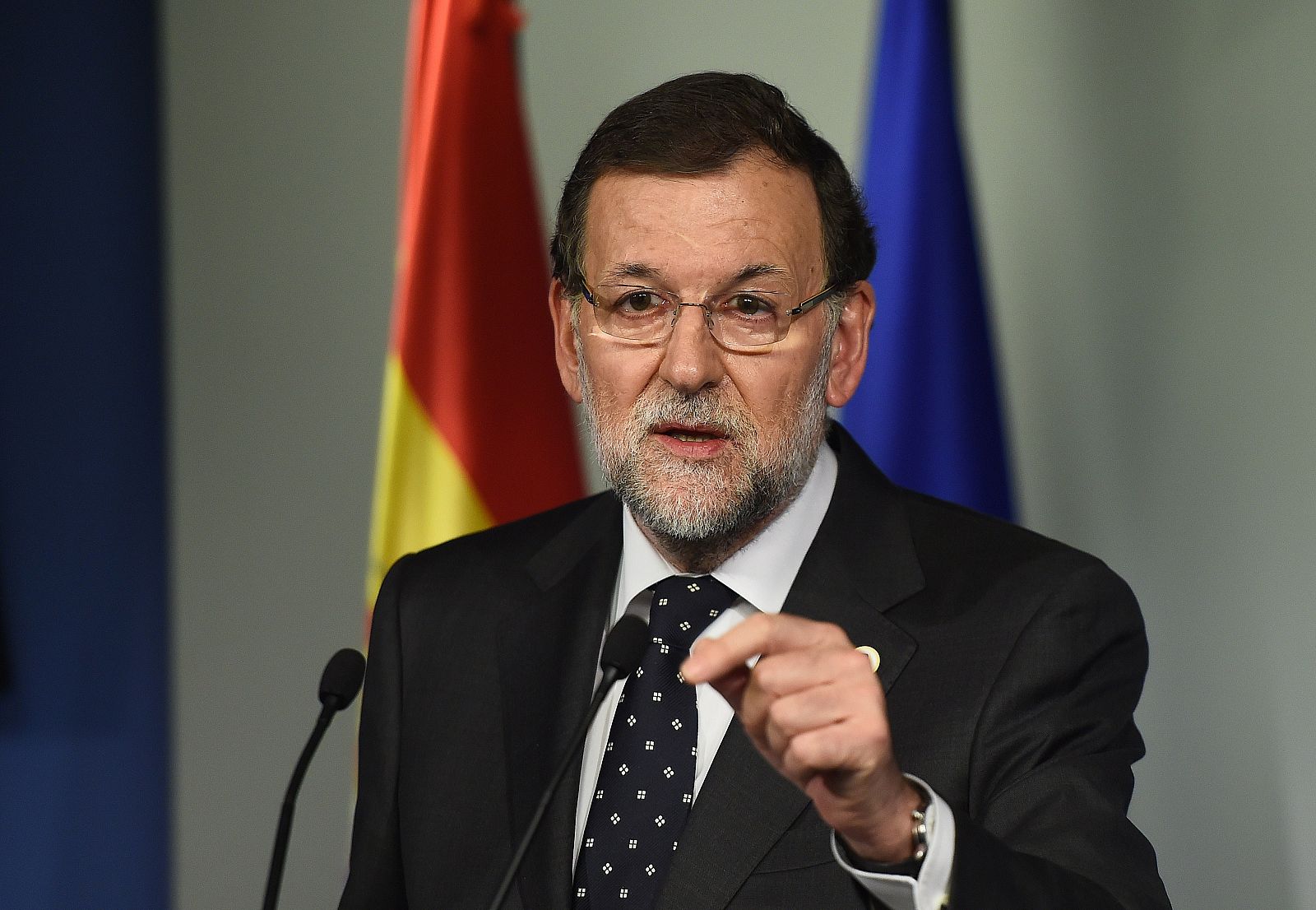 El presidente español al término de la cumbre europea celebrada este 18 de diciembre