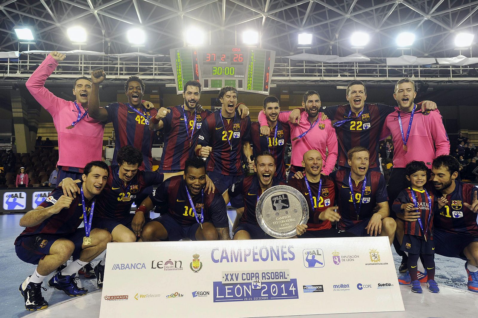 FC BARCELONA CAMPEÓN COPA ASOBAL