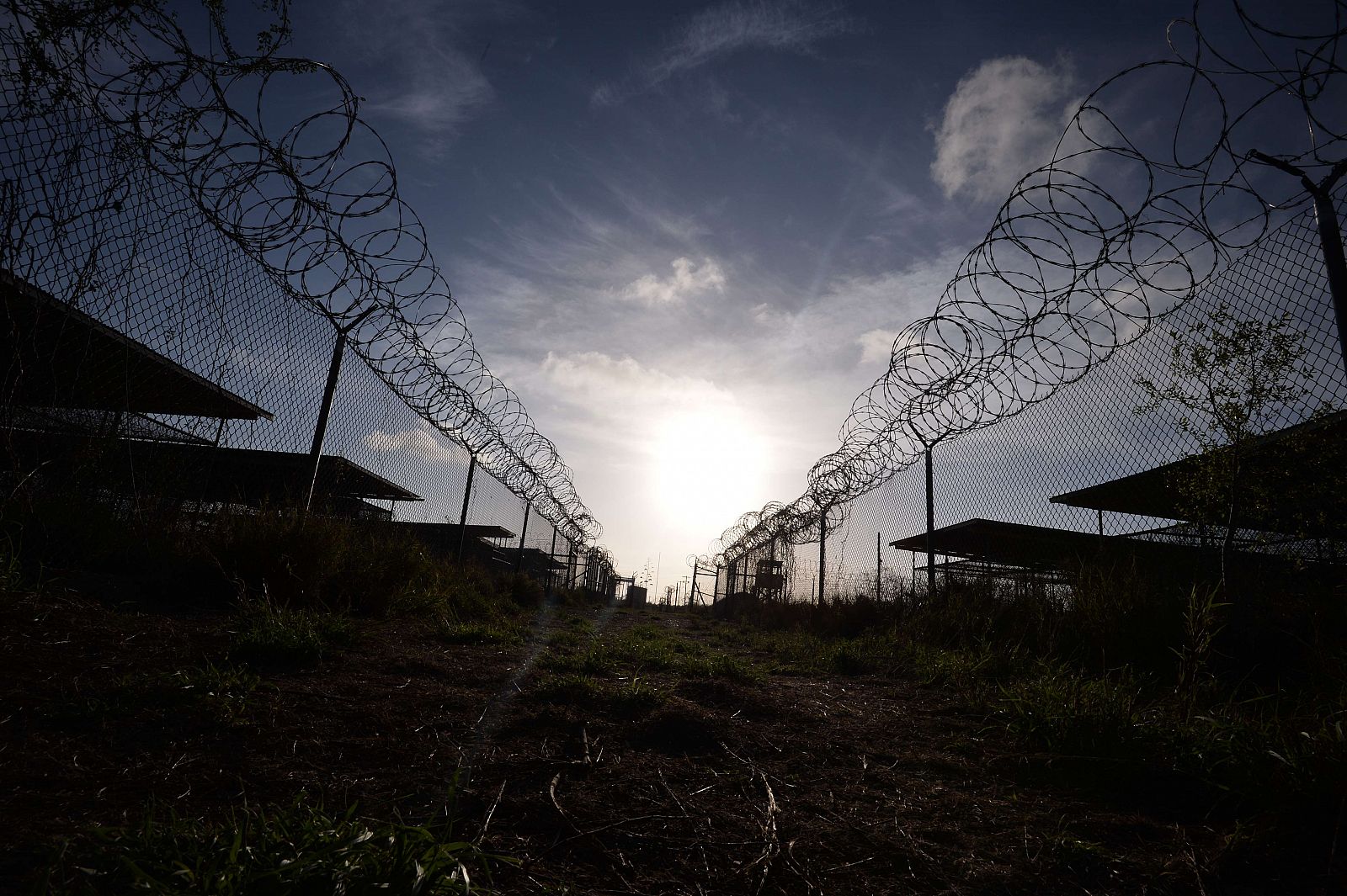 Imagen de archivo del centro de detenciones de Guantánamo.