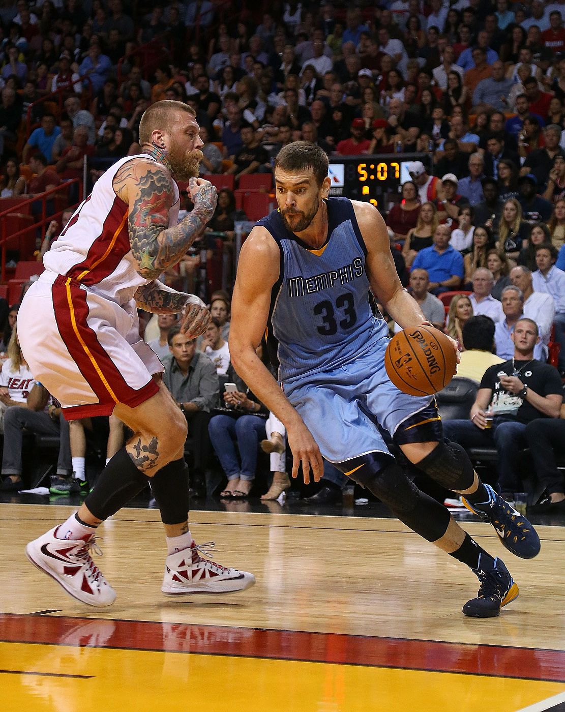 Memphis Grizzlies v Miami Heat