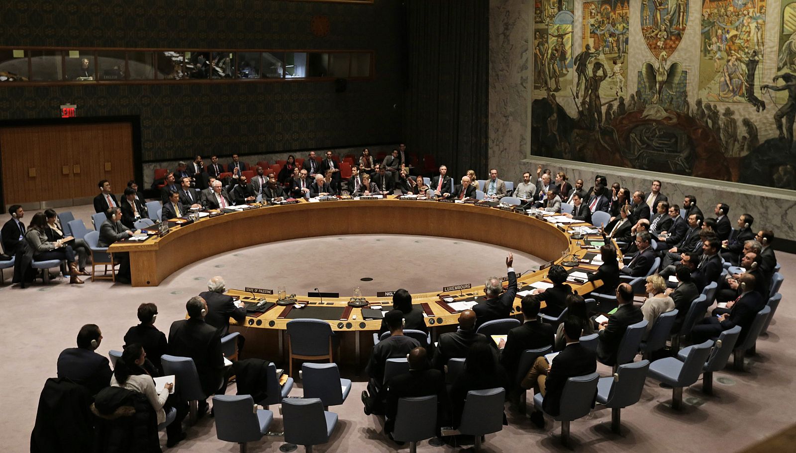 Imagen de archivo de una reunión del Consejo de Seguridad de la ONU.