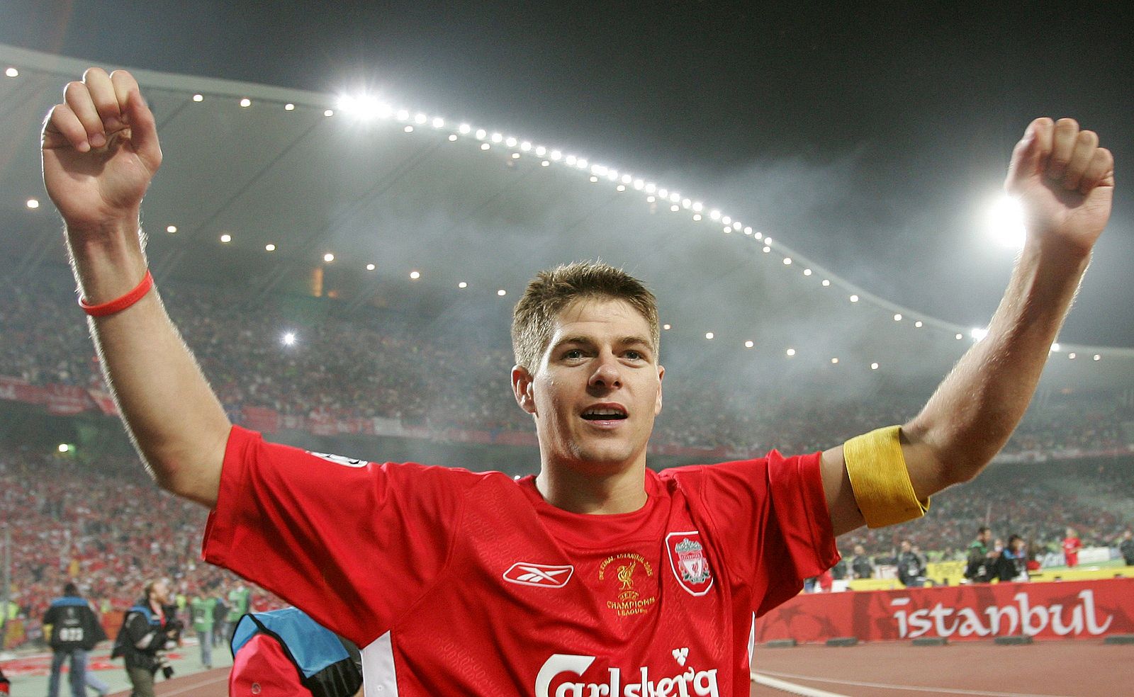 El capitán del Liverpool, Steven Gerrard.