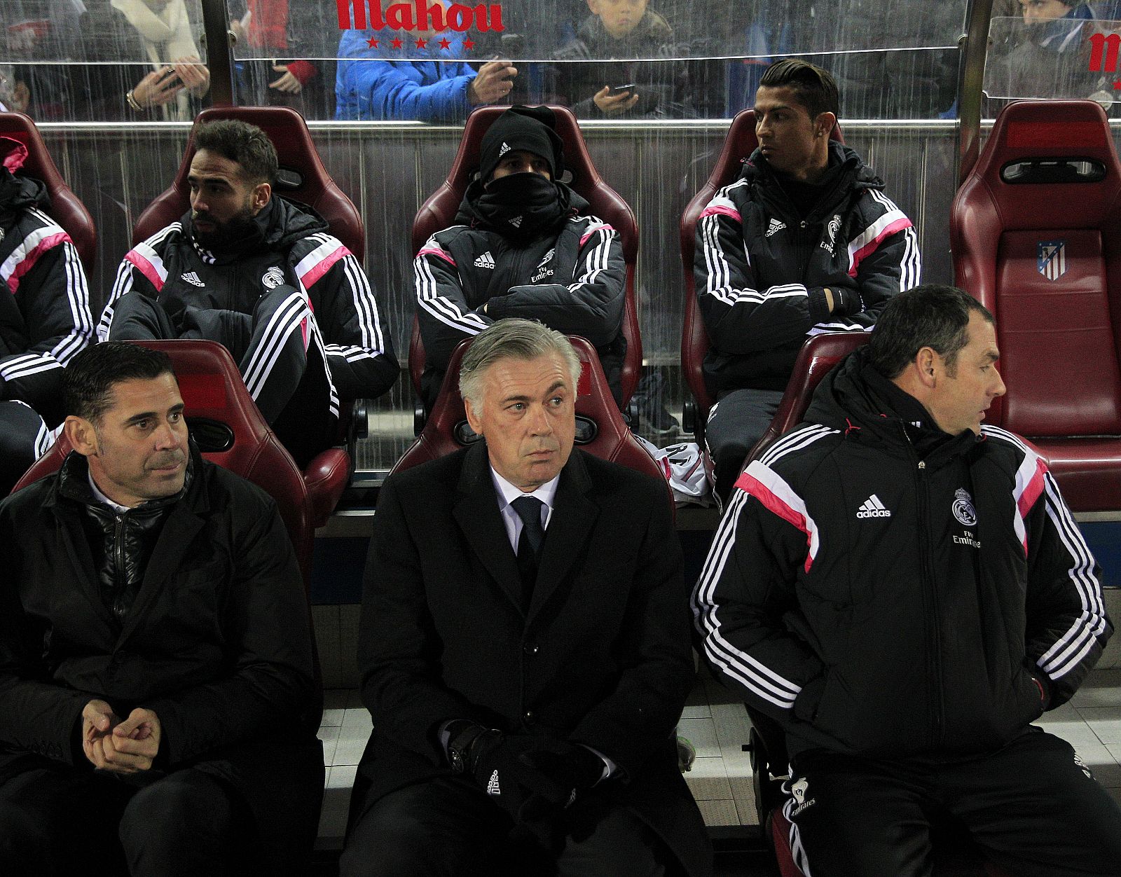 El entrenador del Real Madrid, el italiano Carlo Ancelotti